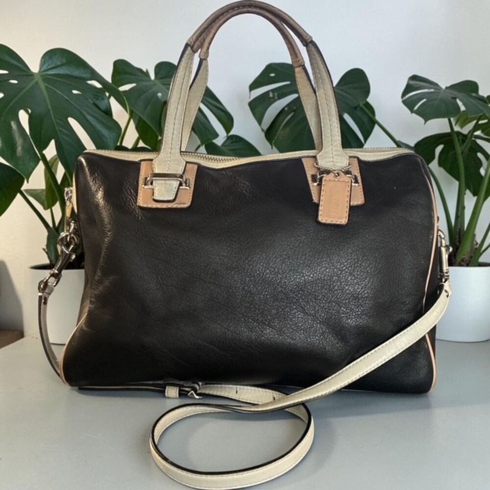 COACH Taylor Spectator Satchel • Flawless Leather & Lining • Crossbody F27027
